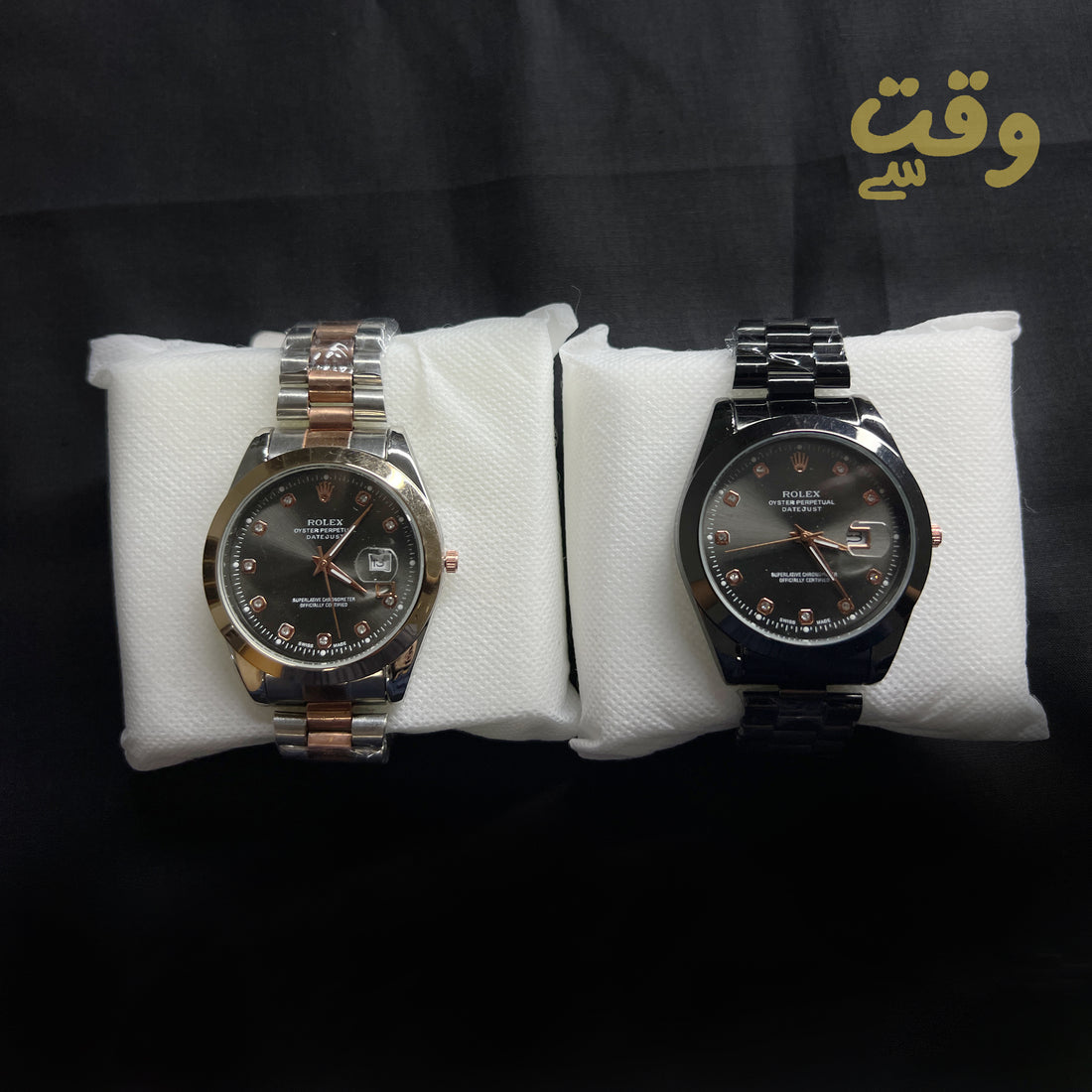 Rolex Datejust Two-Tone Watch – Rose Gold & Silver | Luxury Men's Timepiece